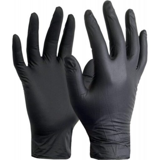 Black Nitrile Powder Free Gloves  10x100 (S,M,L and XL)