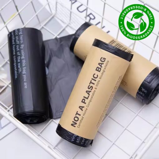 Refuse Sack Black ECO1 Degradable