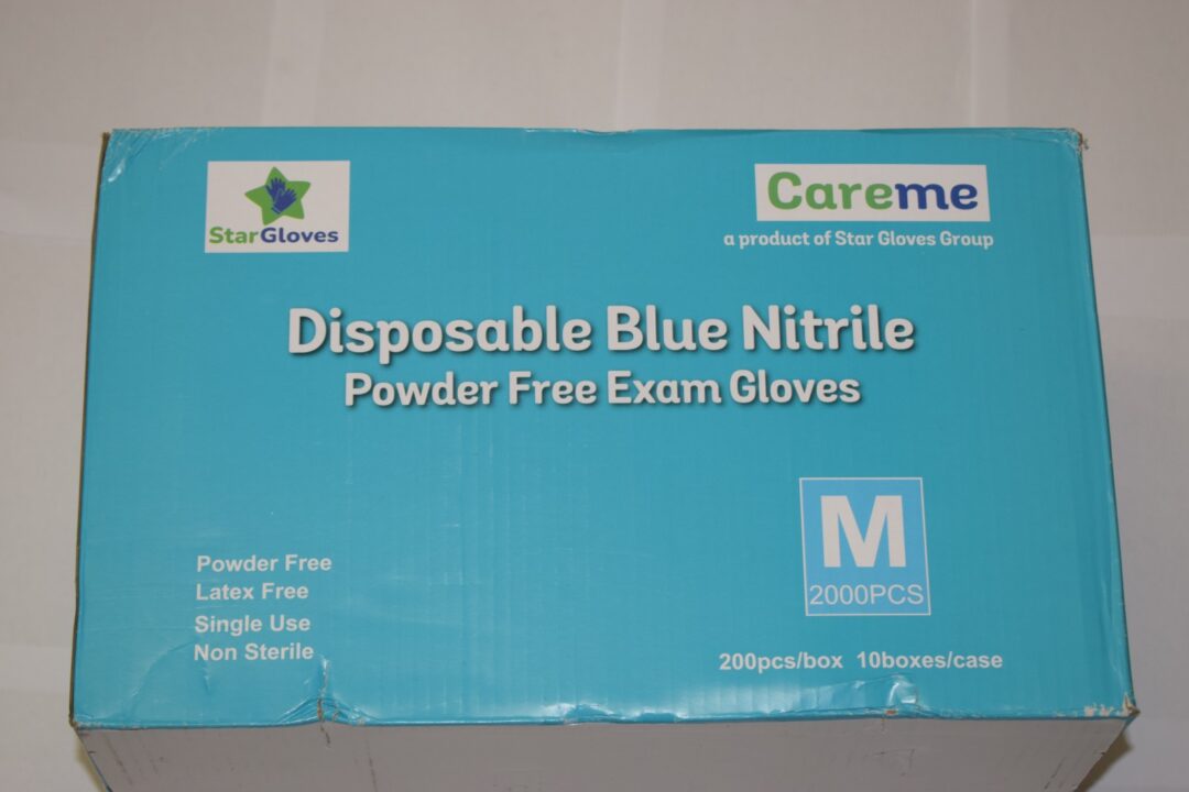 Blue  Nitrile Gloves Powder Free - Image 8