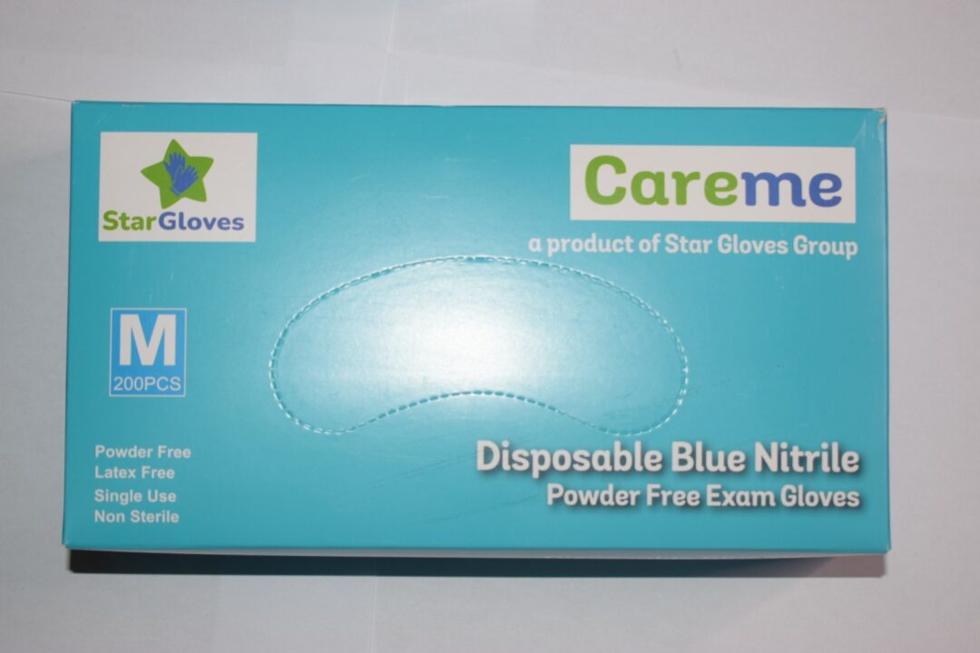 Blue  Nitrile Gloves Powder Free - Image 7